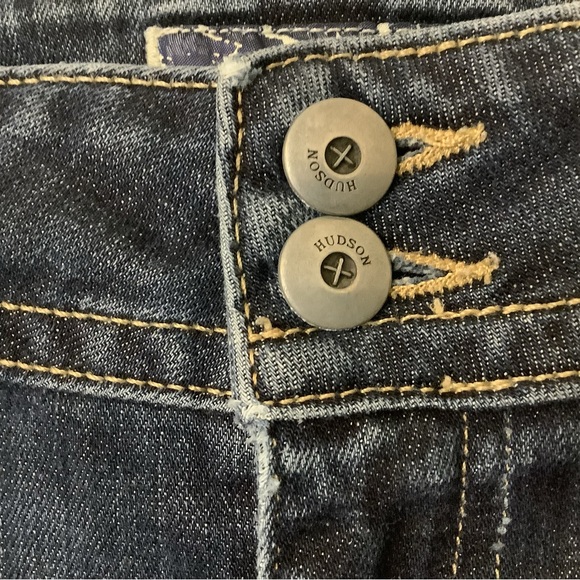 Hudson Women Jeans Size 31 Inseam 32.5” Double Buttons Made In USA Style#W170DHA - Picture 5 of 16